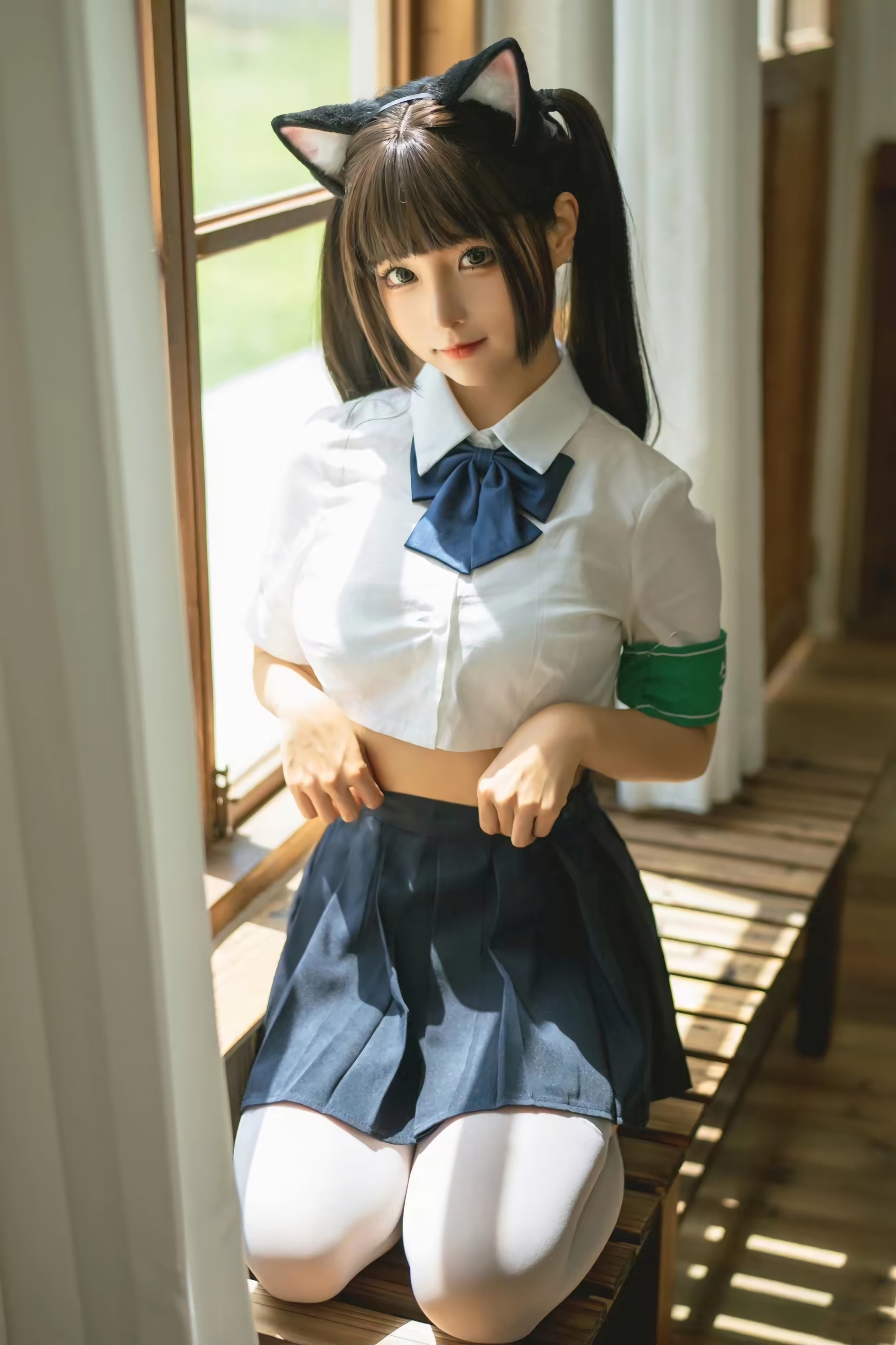 图片[1]-蠢沫沫 – NO.242 关于我学妹是个猫娘这件事[22P]-XikXak